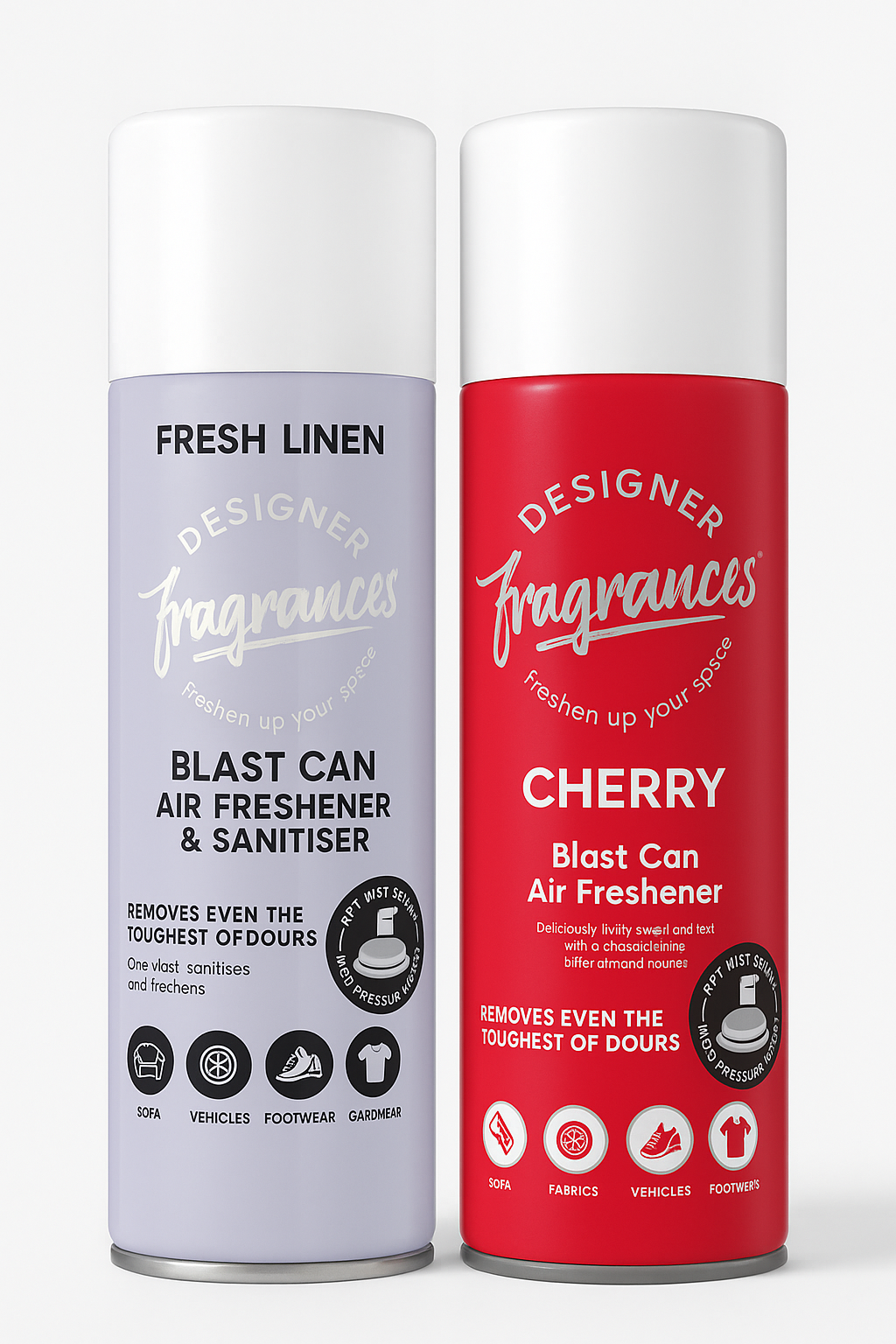 BlastFresh: Fresh Linen & Cherry  (2PCS)