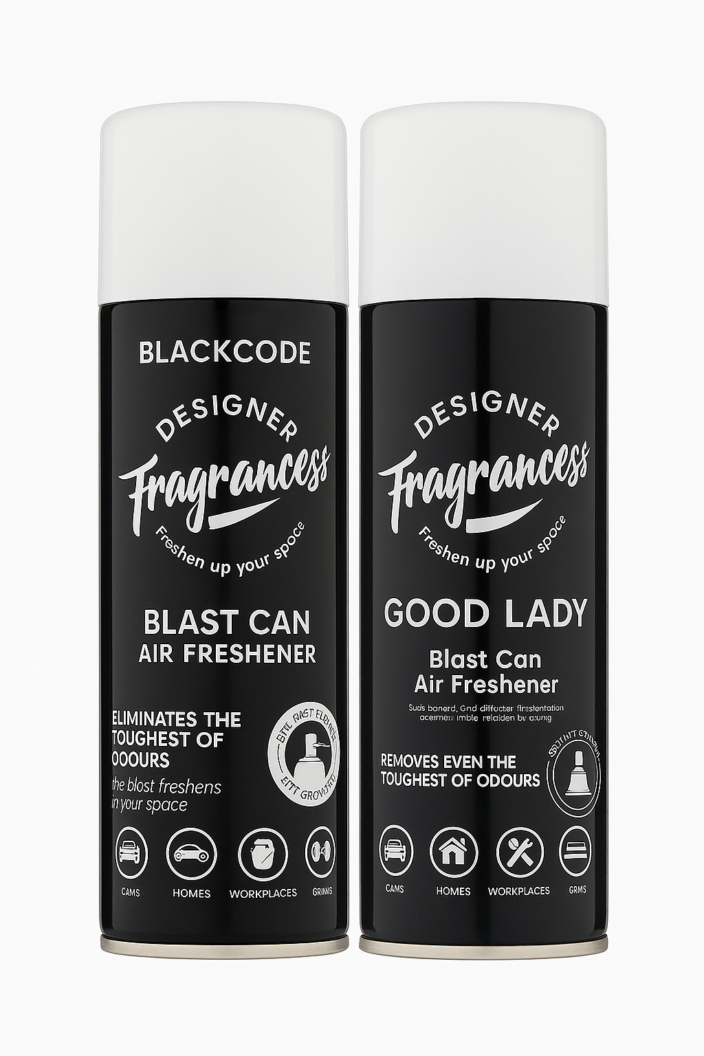 BlastFresh: Black code & Good lady (2PCS)